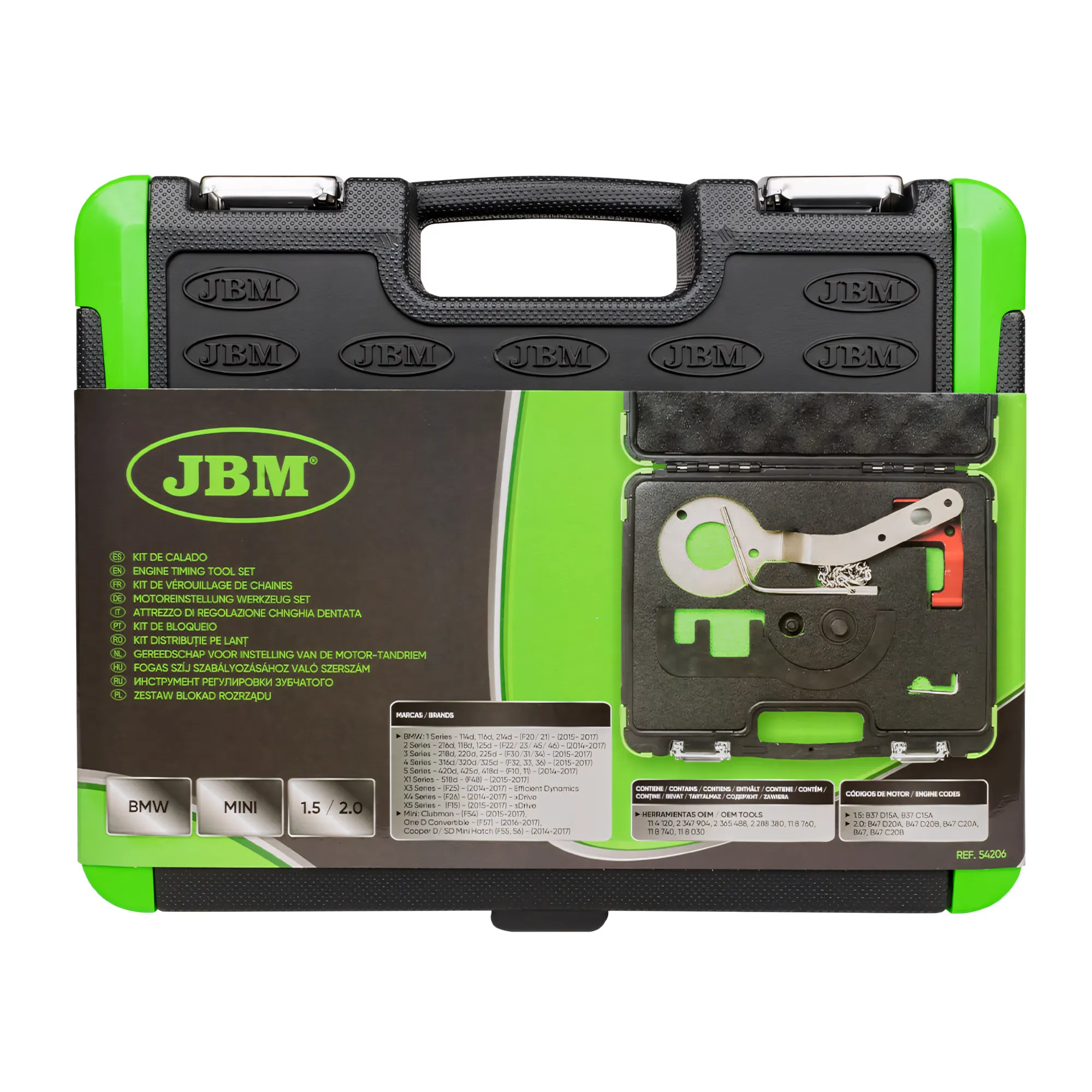 Kit de calado bmw/mini 1.5, 2.0l JBM 54206 - Imagen 3