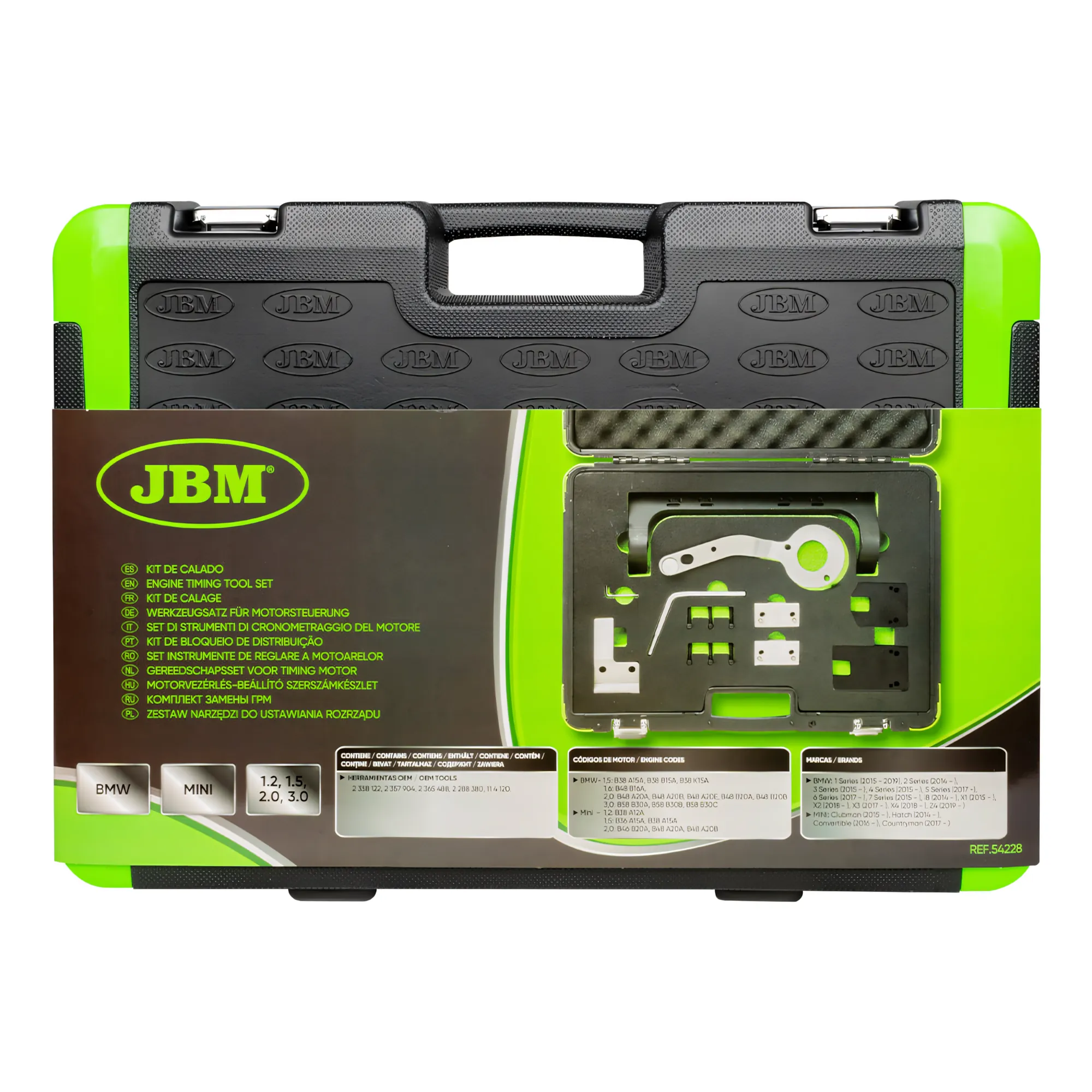 Kit de calado bmw/mini 1.2, 1.5, 2.0, 3.0 JBM 54228 - Imagen 3