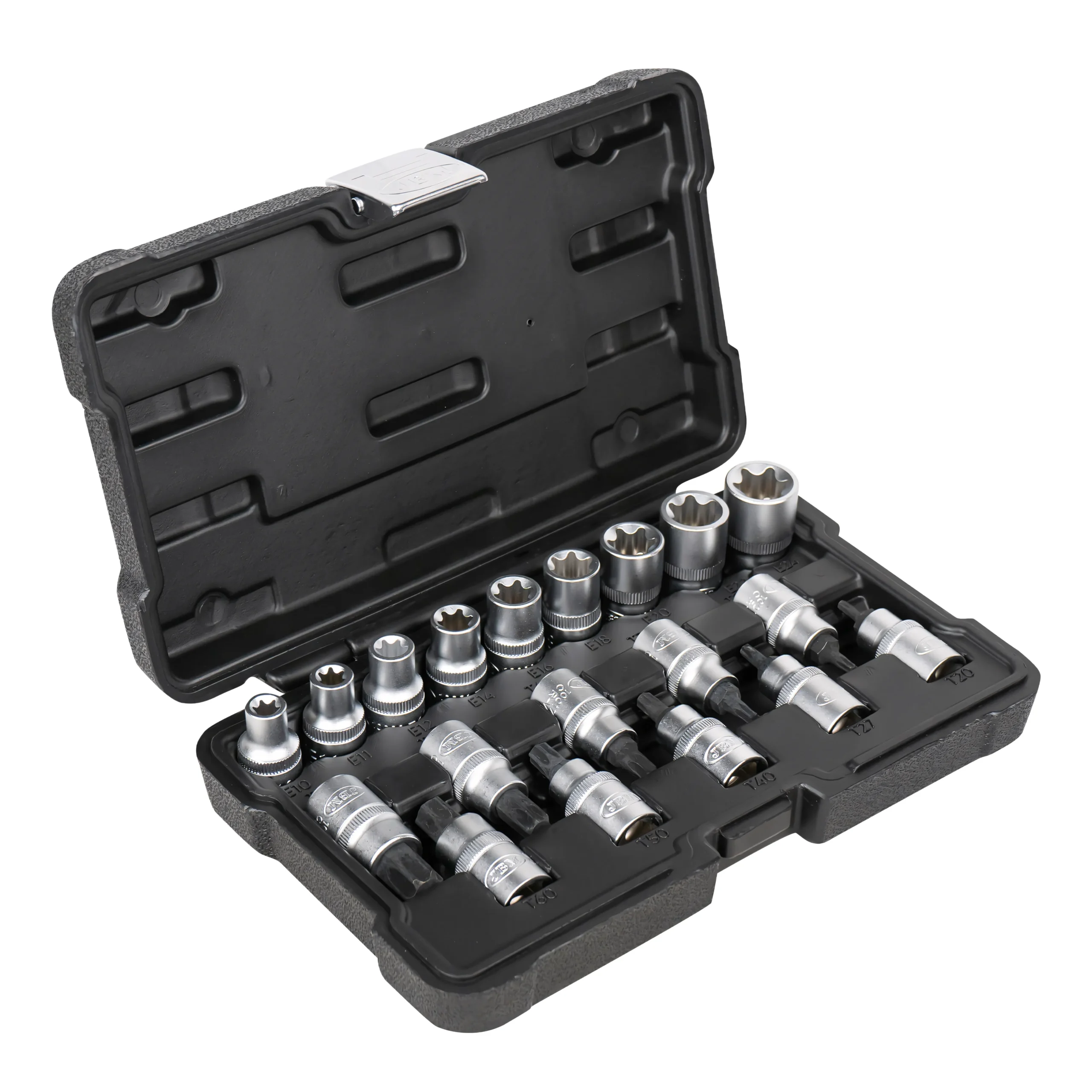 Set de 19 vasos y puntas TORX de 1/2" JBM 54266 - Imagen 2