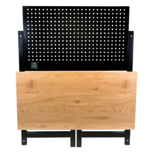 Mesa de trabajo plegable con panel frontal JBM 54328 - Imagen 3