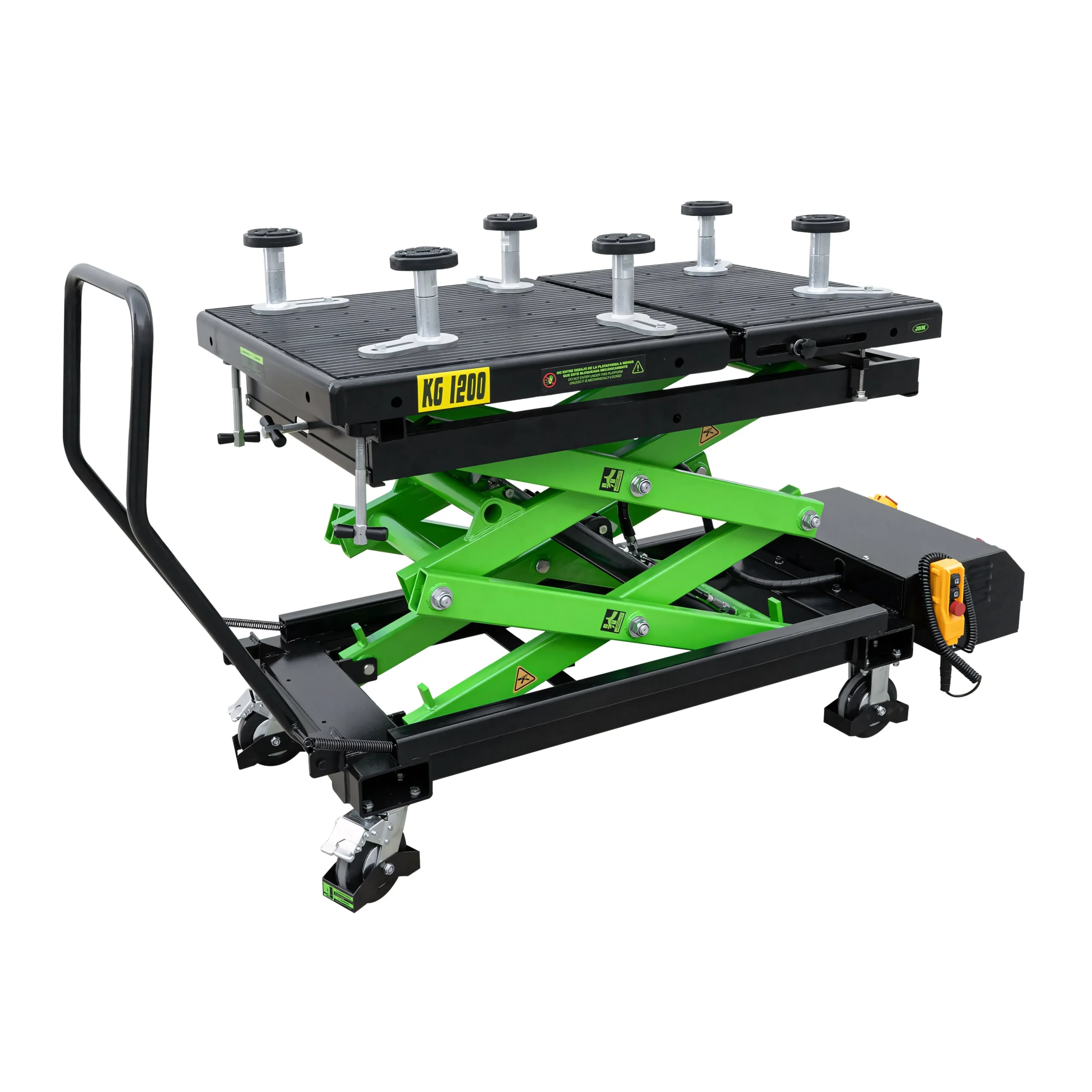 Mesa hidráulica para baterías de vehículos eléctricos 1200kg JBM 54386