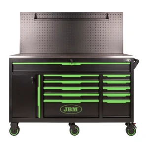 Carro de herramientas 11 cajones con panel perforado - vacío JBM 54510 - Imagen 3
