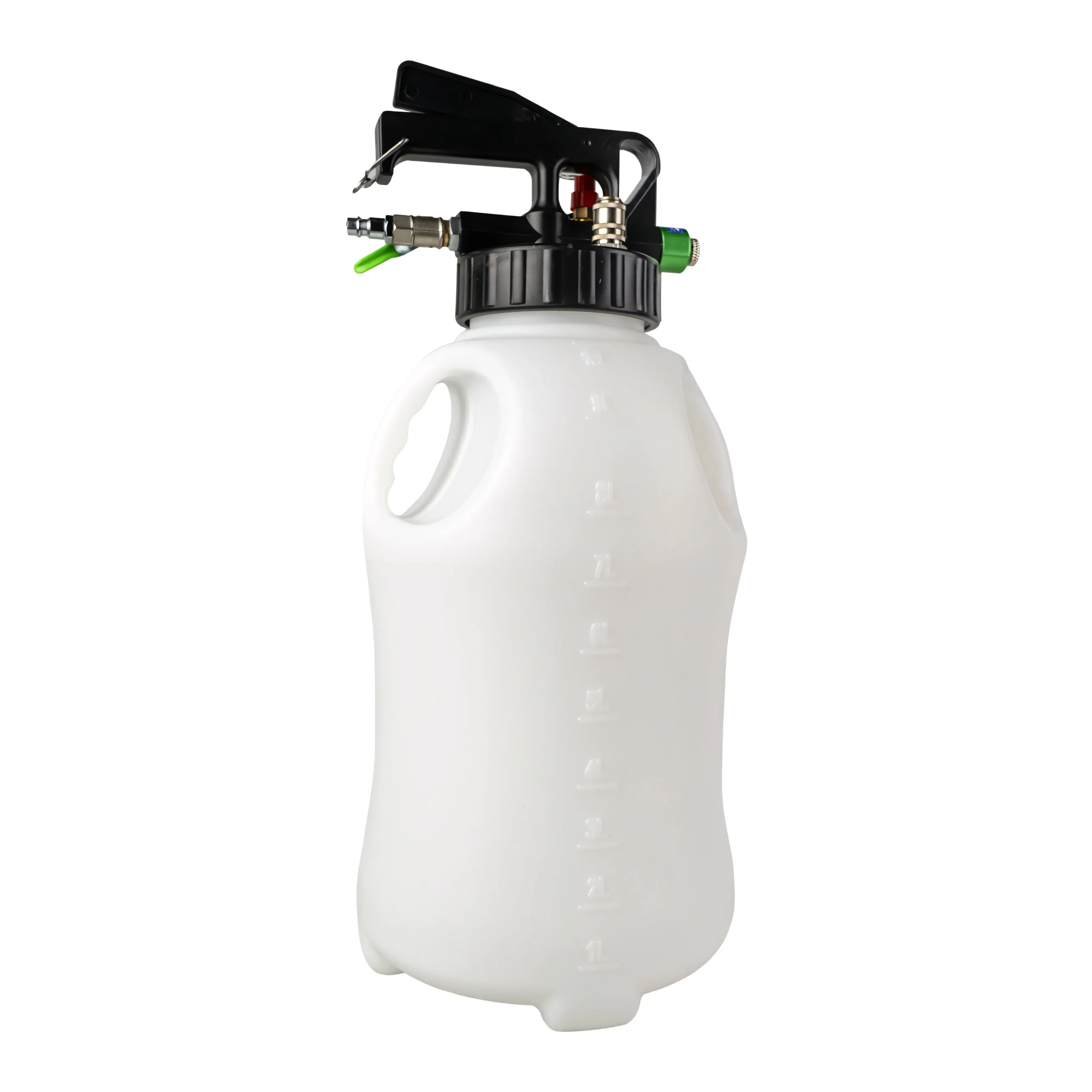 Bomba de transmisión neumática 10l con 15 adaptadores JBM 54555 - Imagen 3