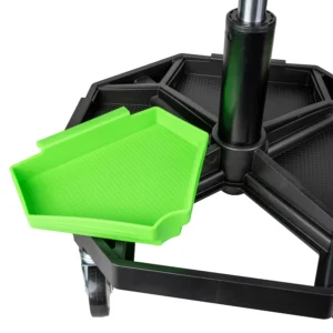 Taburete neumático con bandejas extraíbles JBM 54583 - Imagen 4