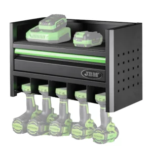 Estante para almacenamiento de herramientas eléctricas de 3 niveles JBM 54784 - Imagen 4