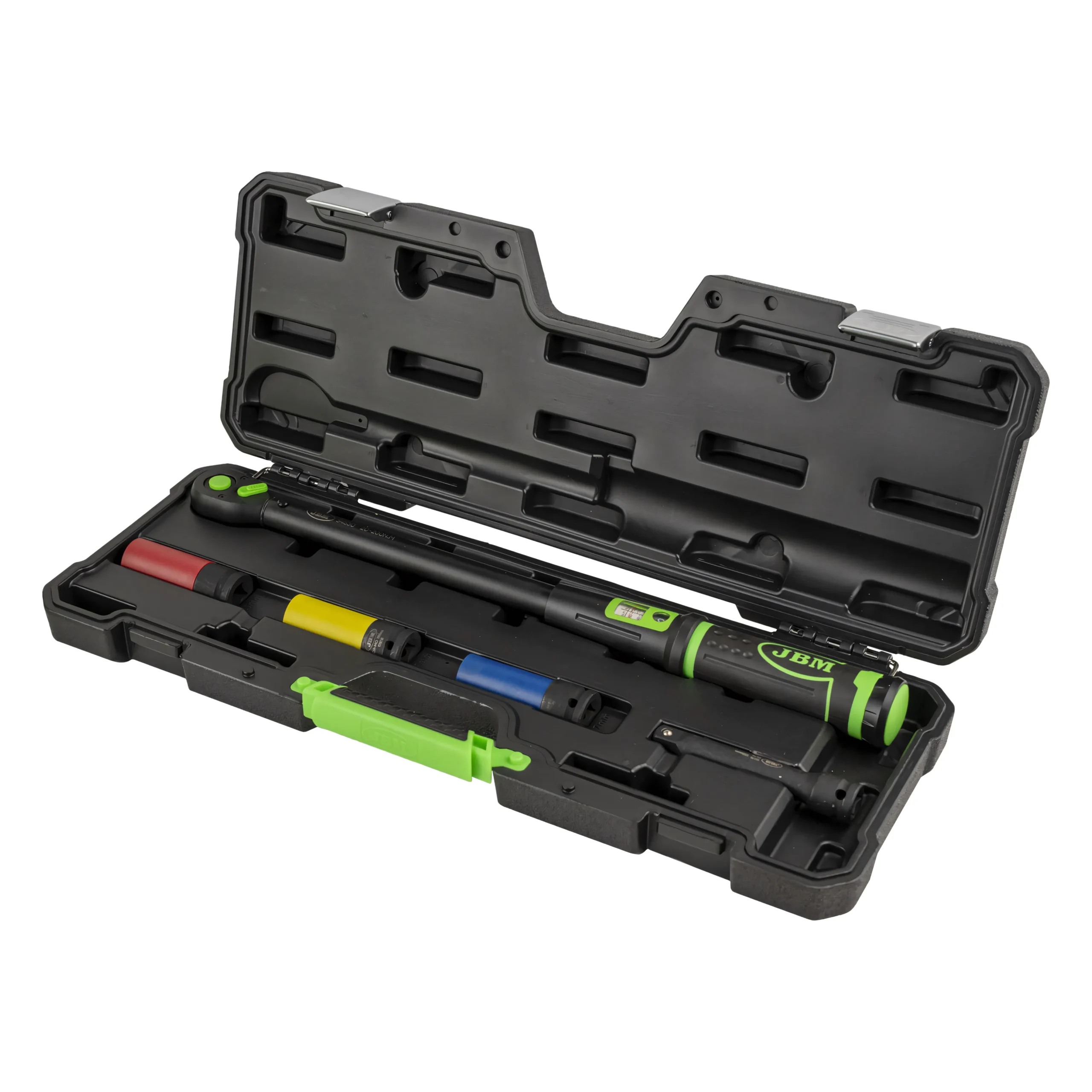 Estuche de herramientas de 5 piezas con llave dinamométrica 1/2" con mirilla JBM 54785 - Imagen 2