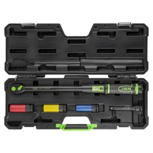Estuche de herramientas de 5 piezas con llave dinamométrica 1/2" con mirilla JBM 54785 - Imagen 3