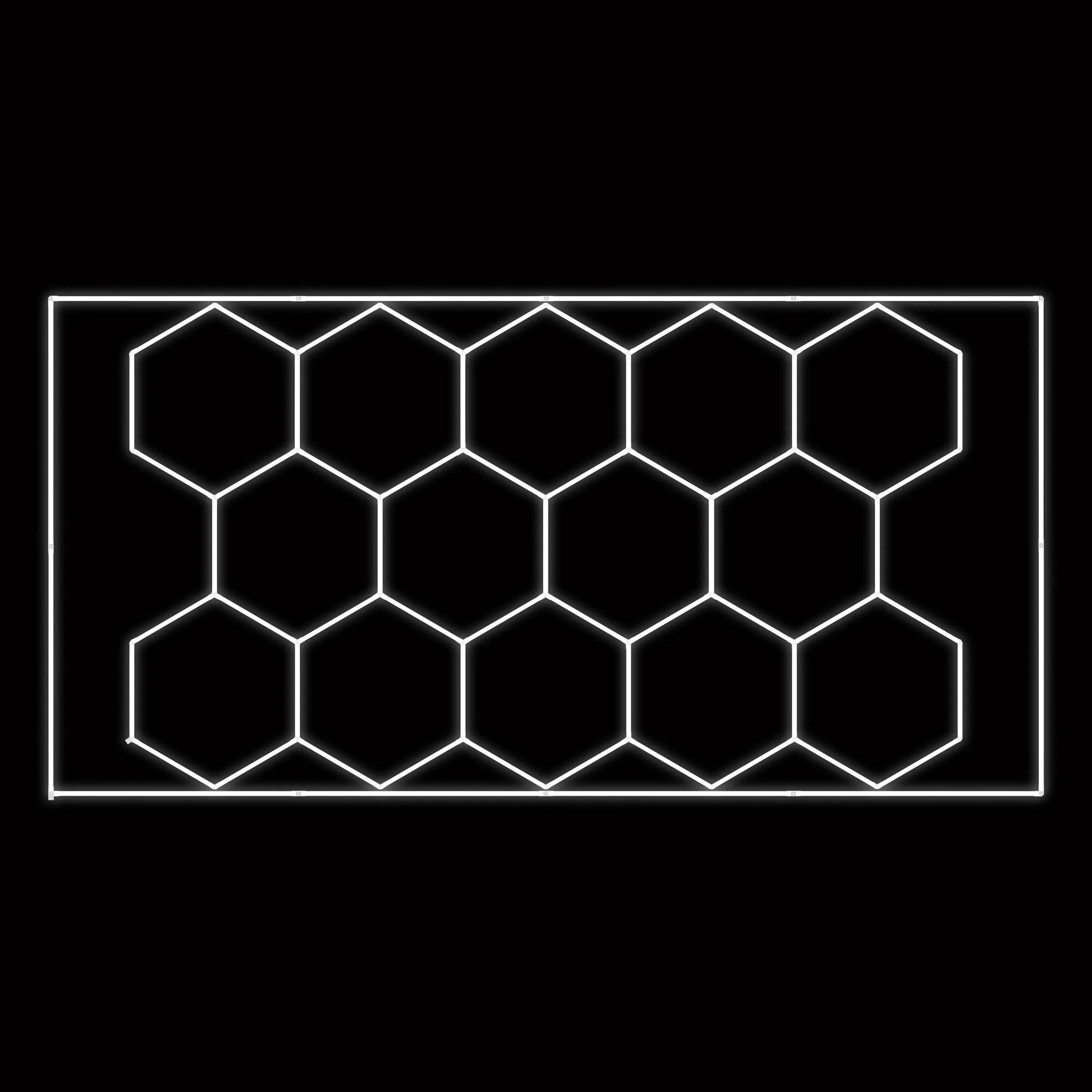 Set de luces LED hexagonales para techo JBM 54805 - Imagen 2