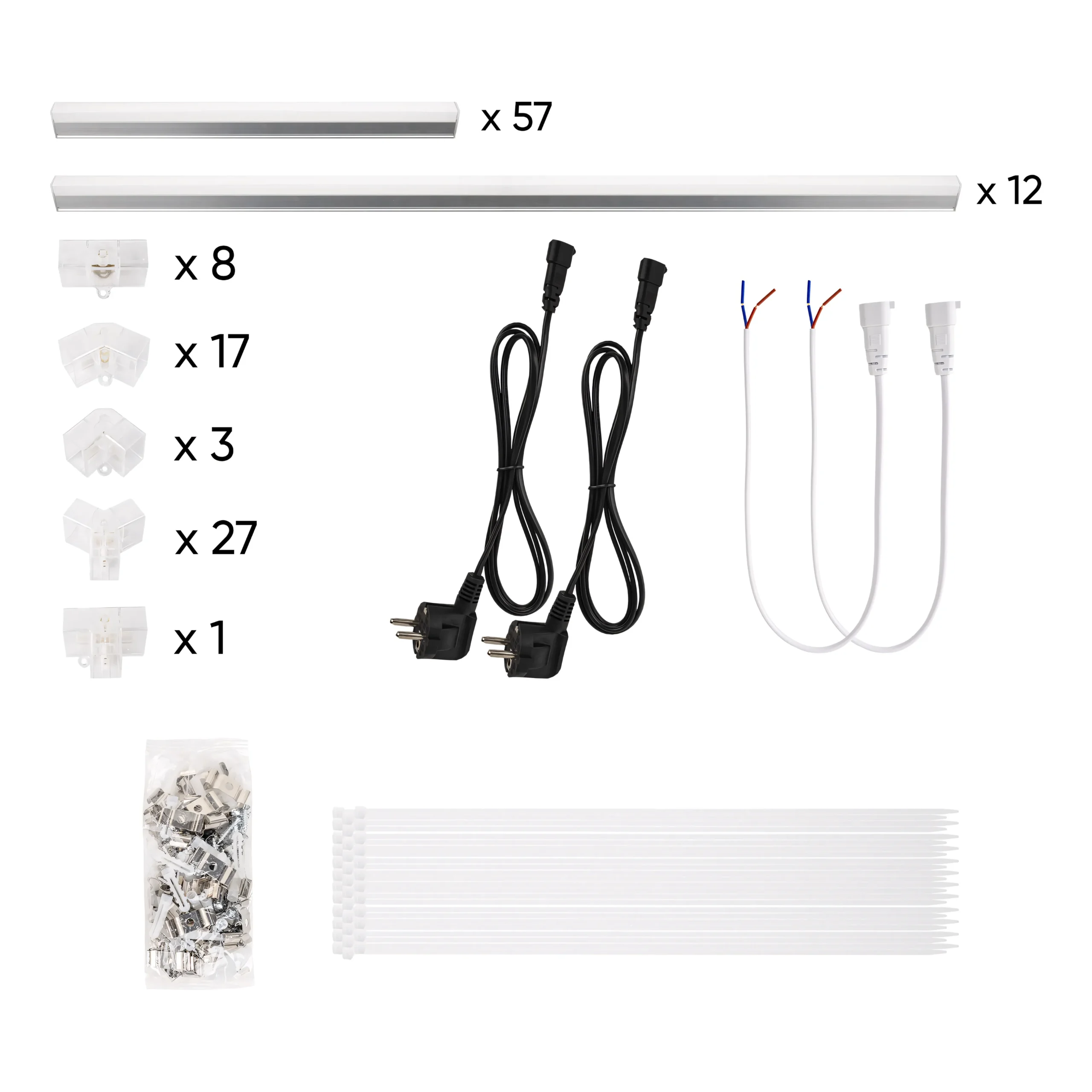 Set de luces LED hexagonales para techo JBM 54805 - Imagen 5