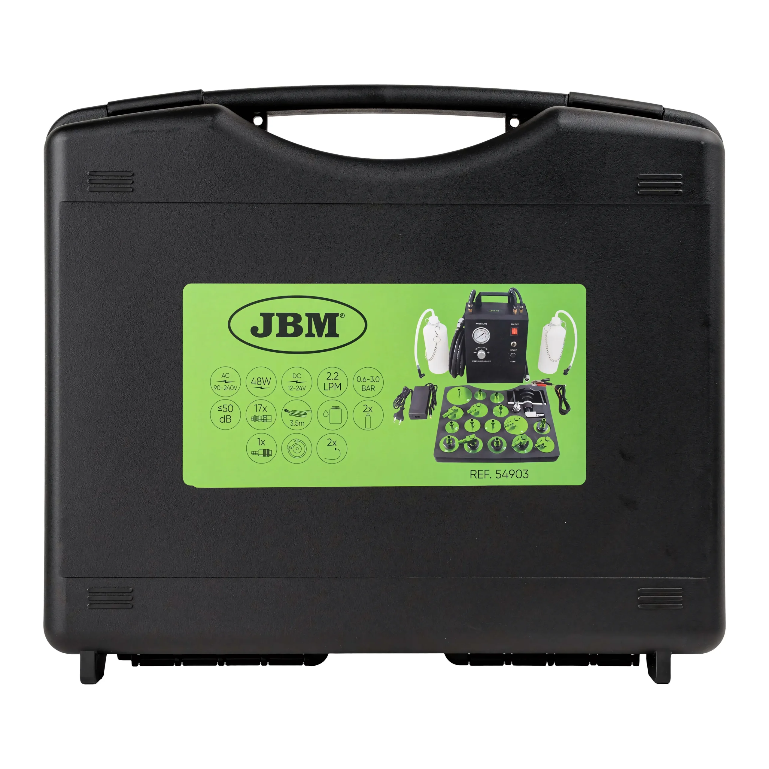 Set de adaptadores para sangradores de frenos JBM 54903 - Imagen 3