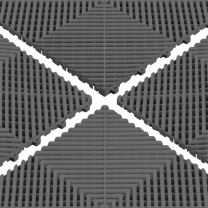Baldosa gris perforada de pp para suelo JBM 54907 - Imagen 3