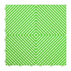 Baldosa verde perforada de pp para suelo JBM 54910