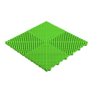 Alternative view of Baldosa verde perforada de pp para suelo JBM 54910