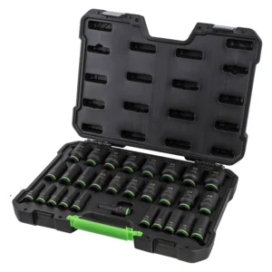 Alternative view of Set de 29 vasos de impacto largos hexagonales 1/2" JBM 55005