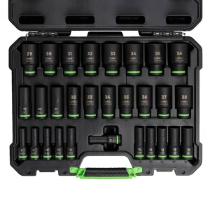Set de 29 vasos de impacto largos hexagonales 1/2" JBM 55005 - Imagen 3