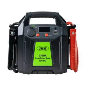 Arrancador de vehículos multifunción con pantalla digital y batería de litio de 16.000mah – 12v JBM 55019