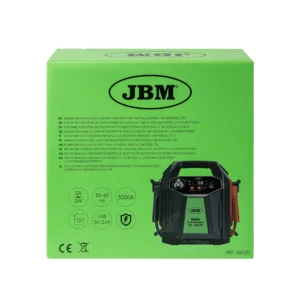 Arrancador de vehículos multifunción con pantalla digital y baterías de litio de 48.000mah - 12v/24v JBM 55020 - Imagen 6