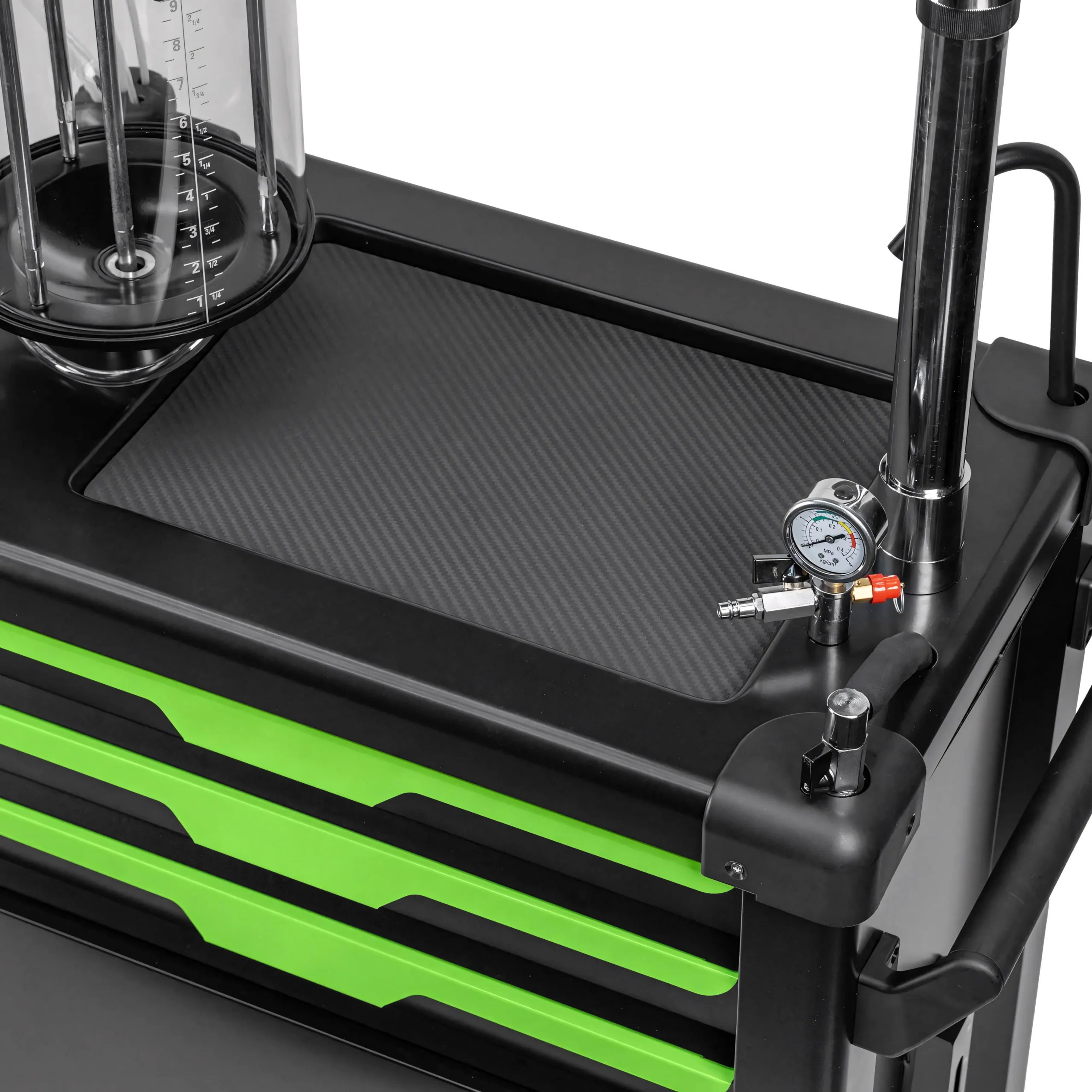 Carro recogedor de aceite con sistema de aspiración y compartimentos JBM 55049 - Imagen 4