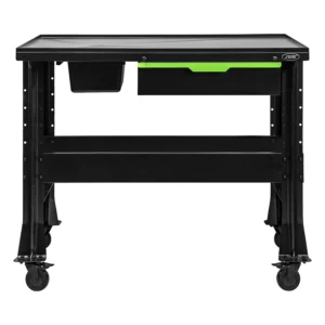 Mesa de trabajo m贸vil con sistema de drenaje, dep贸sito y caj贸n portaherramientas JBM 55097
