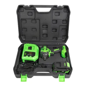 Pistola de impacto brushless a batería 1/2" 800nm con maletín JBM 60046C