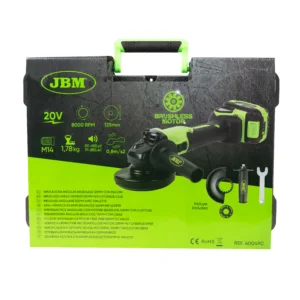 Amoladora angular brushless 125mm con maletín JBM 60049C - Imagen 4