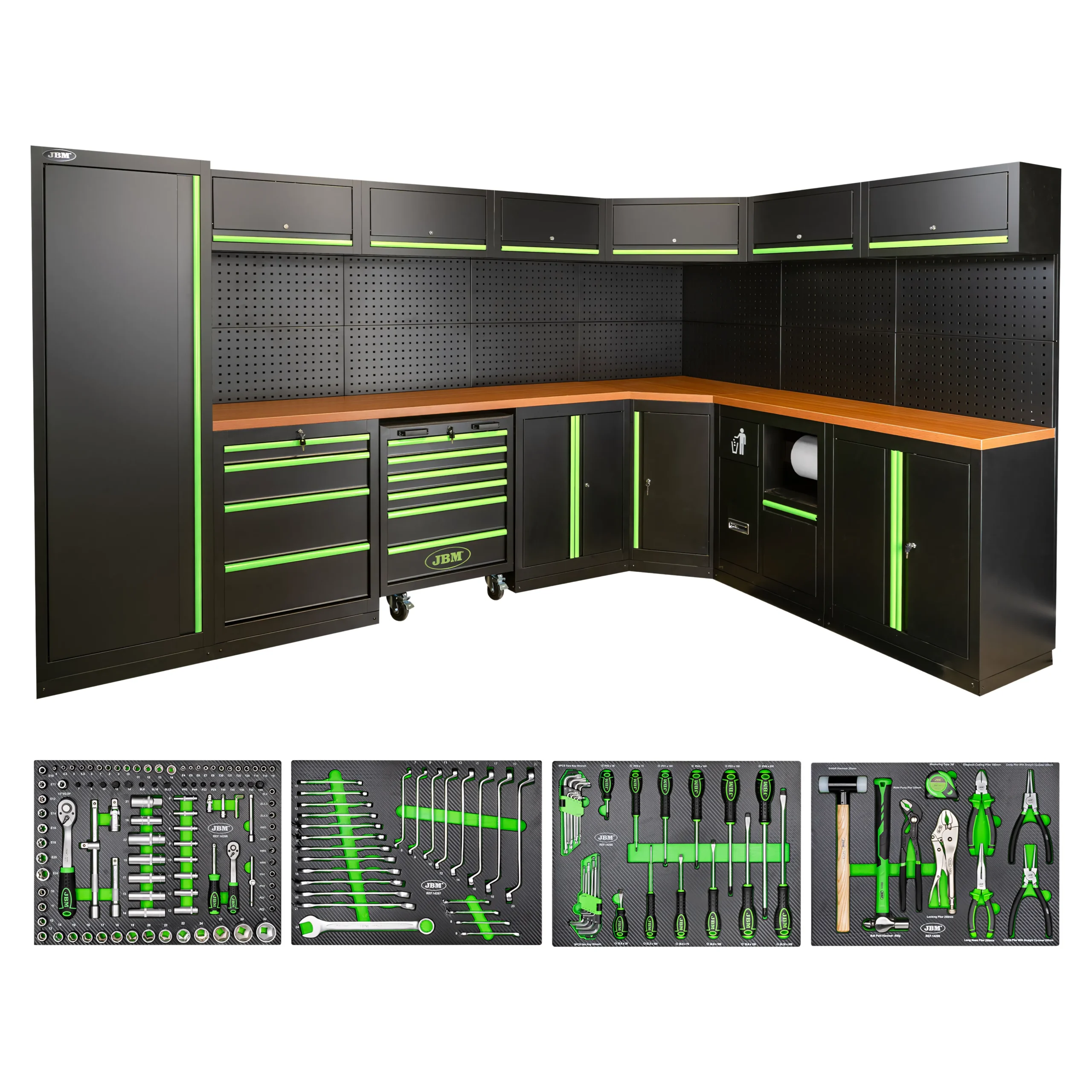 Conjunto de muebles modulares (43pcs) - completo JBM SERIE565