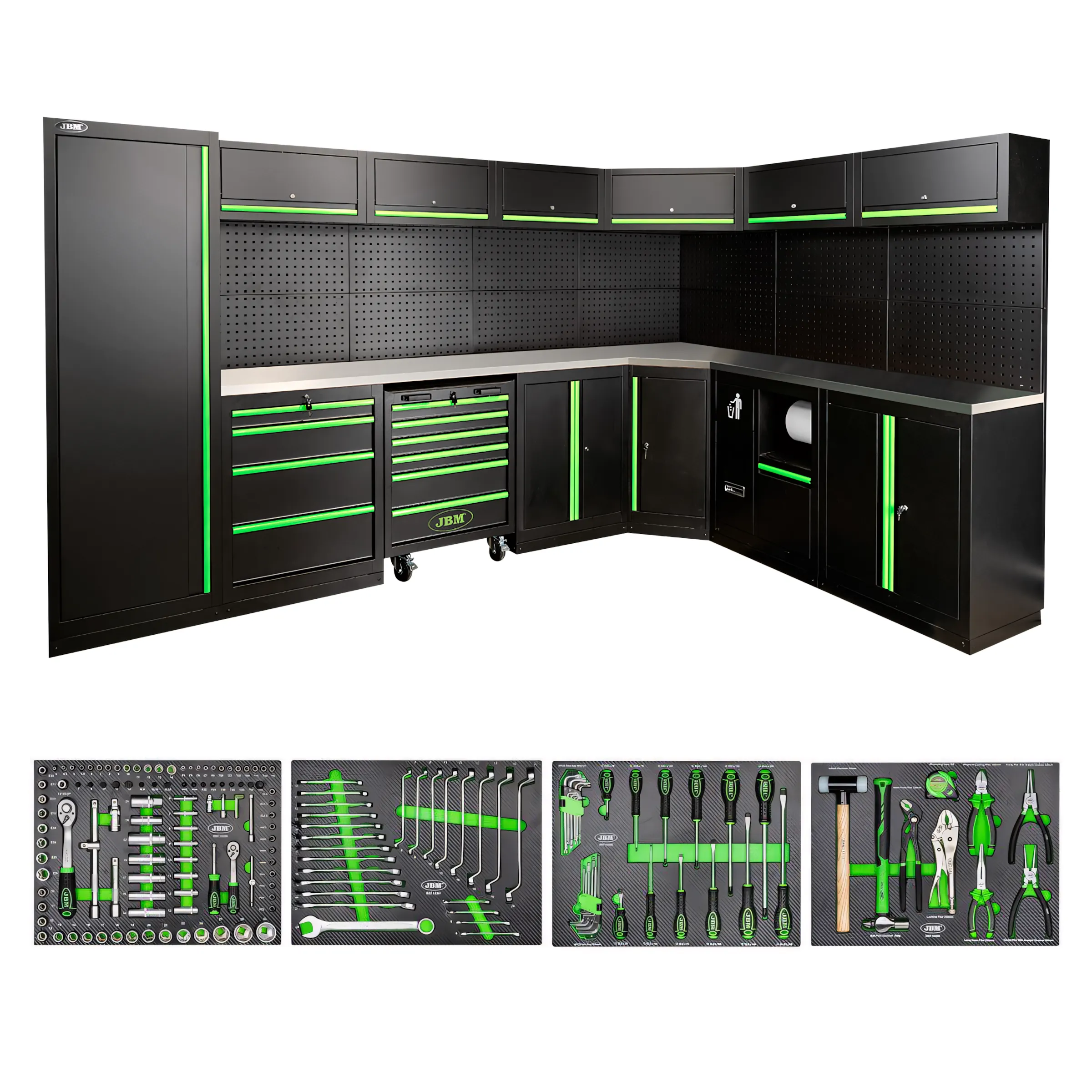 Conjunto de muebles modulares (43pcs) - completo JBM SERIE587