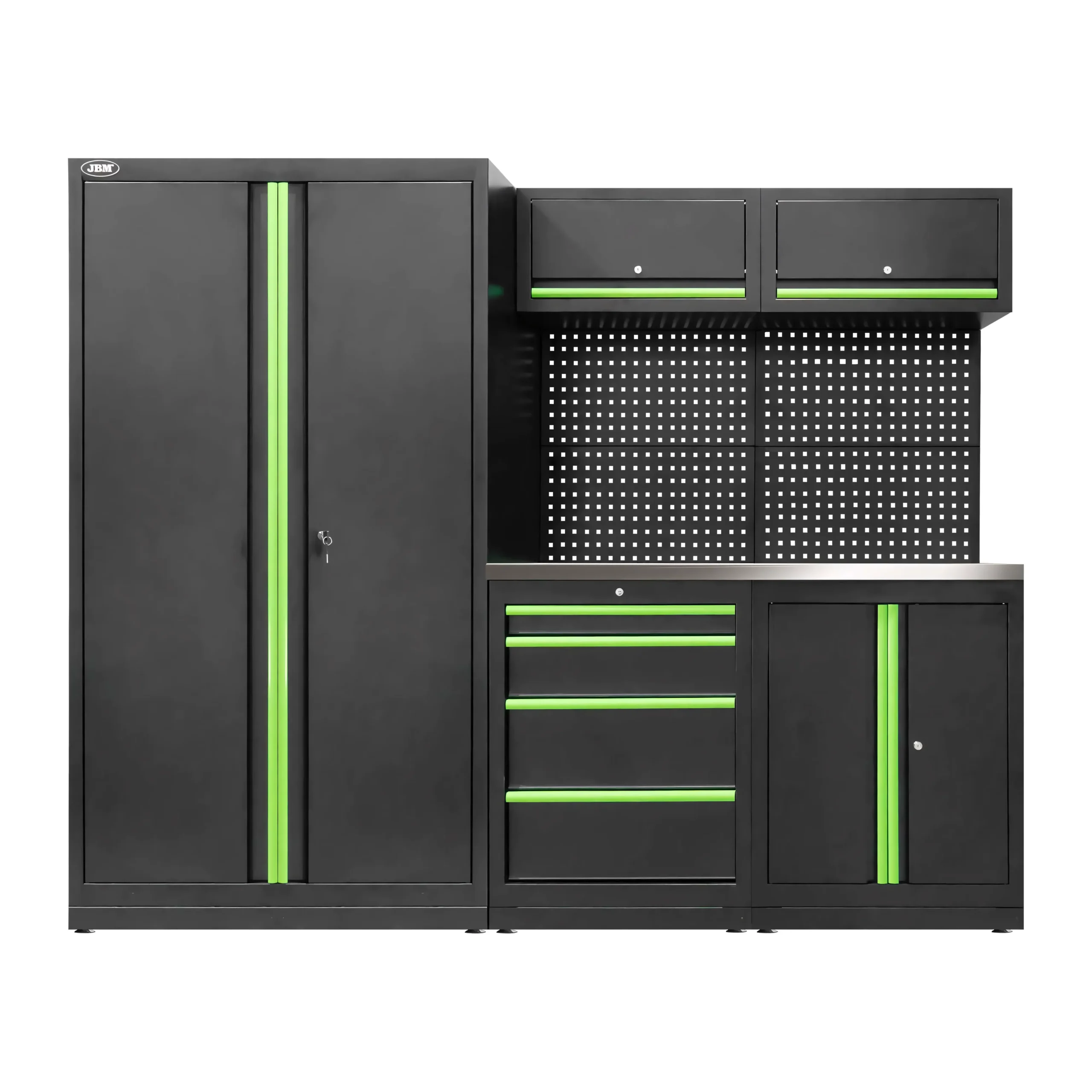 Conjunto de muebles modulares (13pcs) - set con armario de dos puertas (ref.18105) JBM SERIE595