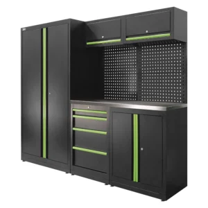 Alternative view of Conjunto de muebles modulares (13pcs) - set con armario de dos puertas (ref.18105) JBM SERIE595