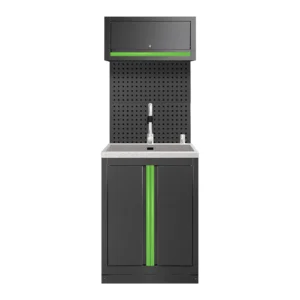 Conjunto de muebles modulares (6pcs) - extensión de armario con fregadero (ref.18103) JBM SERIE596