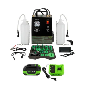 60067 sangrador de frenos eléctrico a batería + 60013 batería li-ion 4.0ah JBM SERIE608