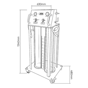 Máquina para cambio de refrigerante JBM 54565 - Imagen 6