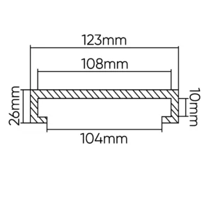 Alternative view of Taco de goma para elevador ravaglioli/werther 123mm JBM 54355